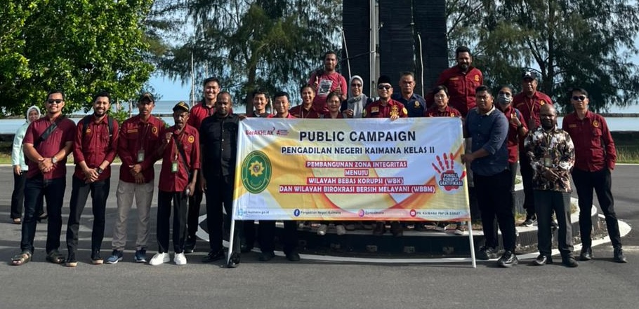 PUBLIC CAMPAIGN / KAMPANYE PUBLIK ZONA INTEGRITAS PADA PENGADILAN NEGERI KAIMANA - 2026