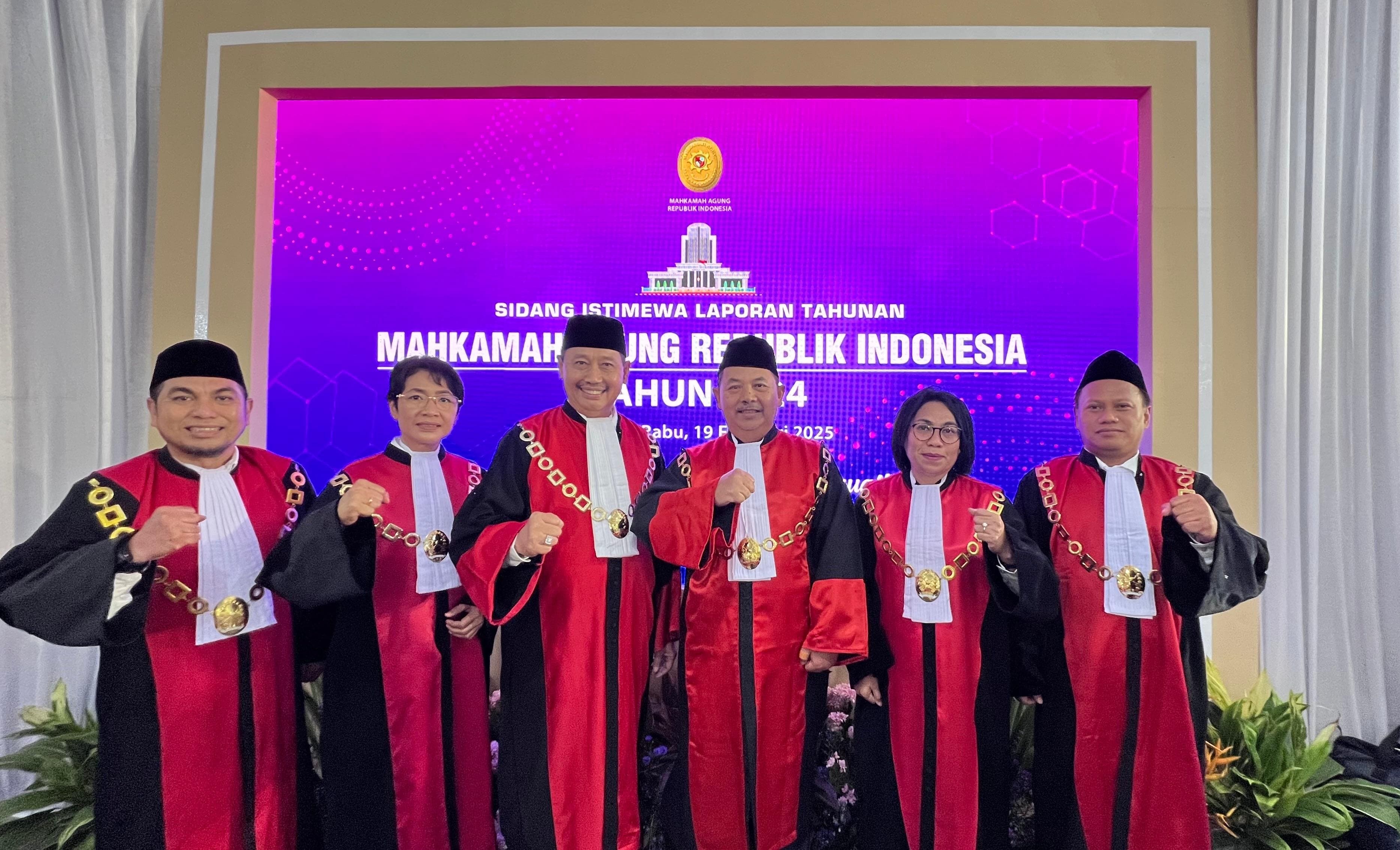 Sidang Istimewa Laporan Tahunan Mahkamah Agung Tahun 2024