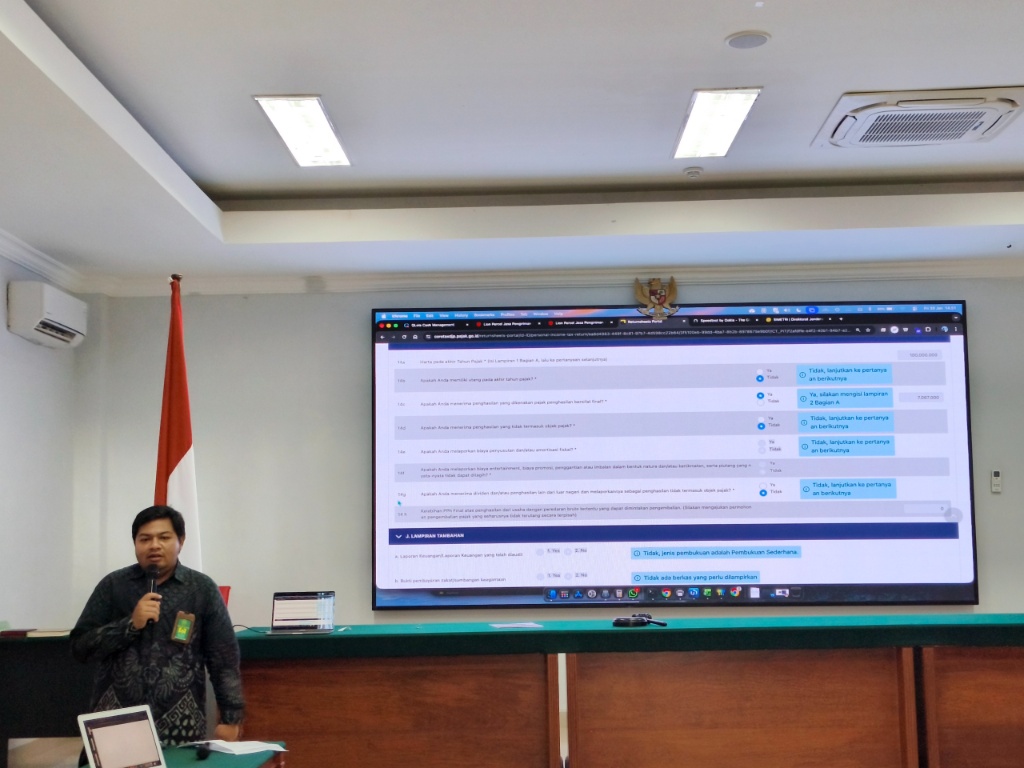 Transisi Sistem Baru, Bendahara PN Kaimana Pandu Hakim dan Pegawai Isi Coretax
