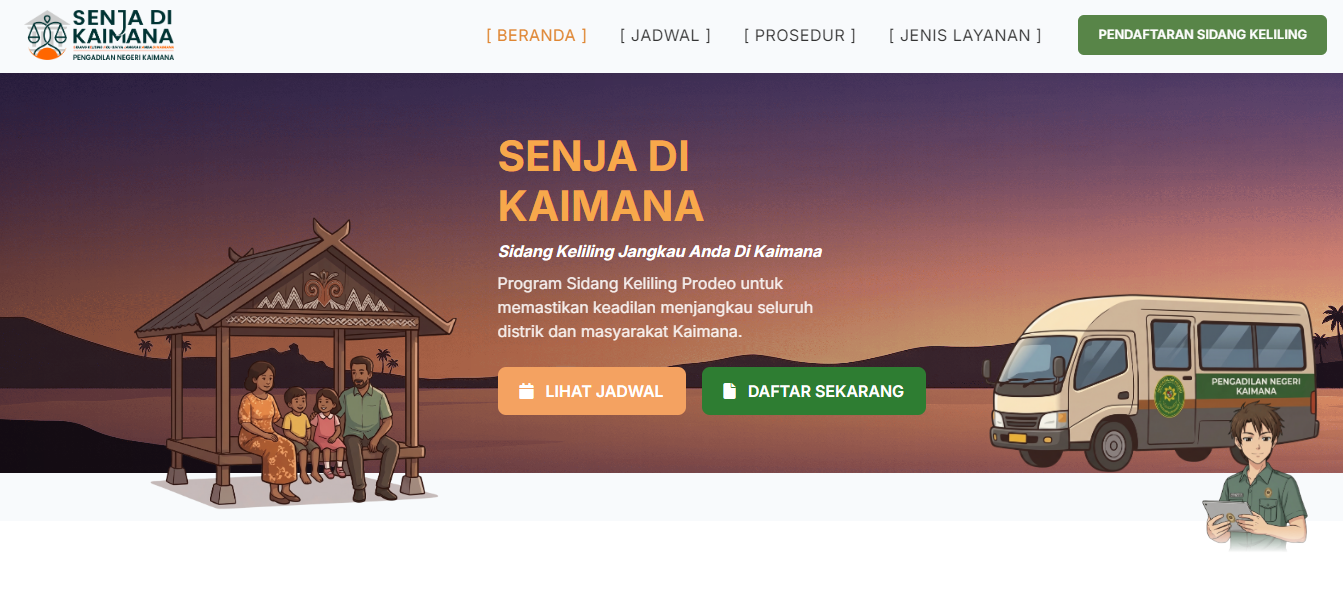 SENJA DI KAIMANA